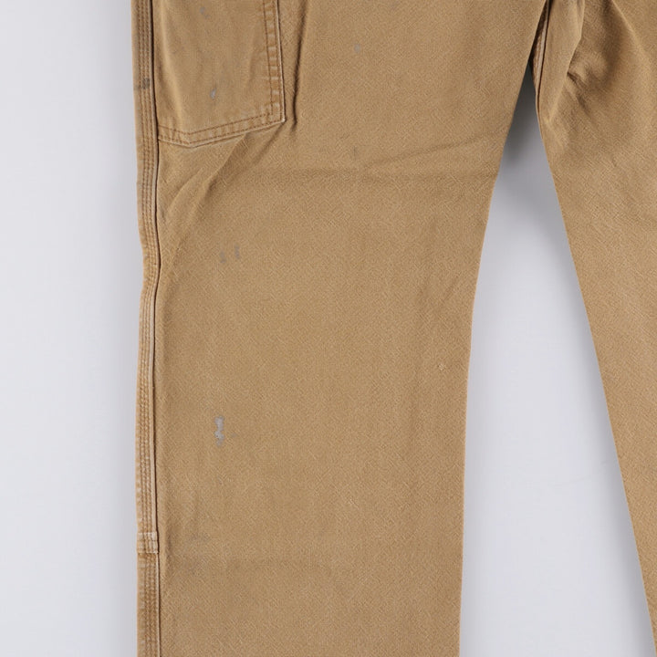 Carhartt Relaxed Fit Double Knee Duck Painter Pants for Men, W34 cotton brown type Vintage Second Hand