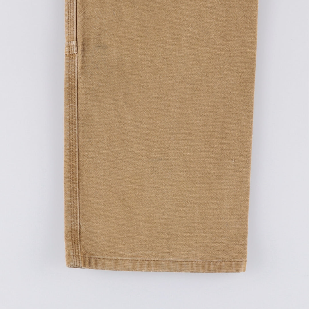 Carhartt Relaxed Fit Double Knee Duck Painter Pants for Men, W34 cotton brown type Vintage Second Hand