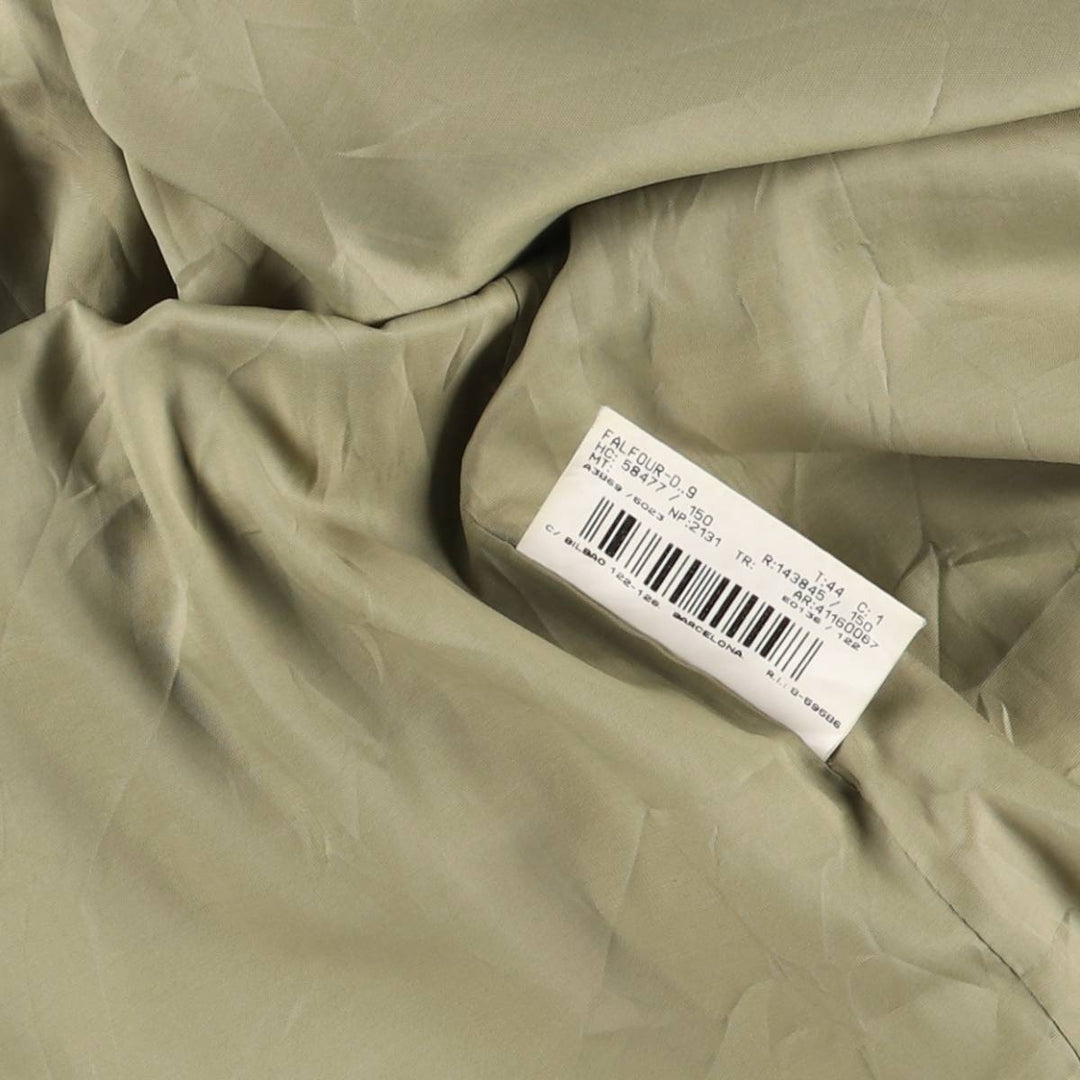 Burberry's half coat for women, size L polyester Beige type Vintage Second Hand