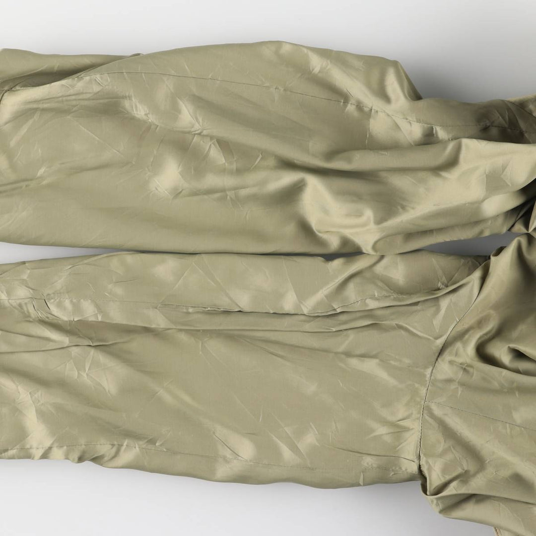 Burberry's half coat for women, size L polyester Beige type Vintage Second Hand