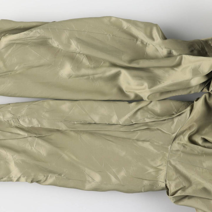 Burberry's half coat for women, size L polyester Beige type Vintage Second Hand