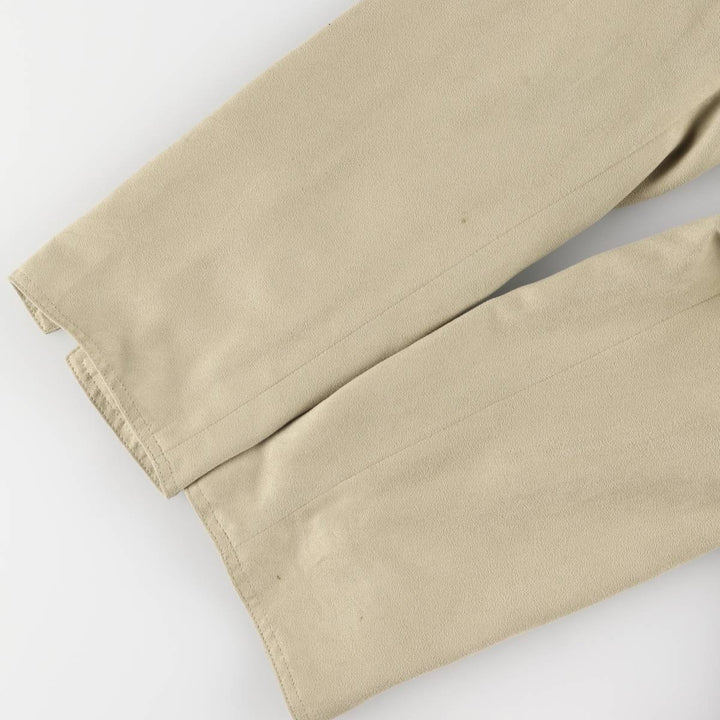 Burberry's half coat for women, size L polyester Beige type Vintage Second Hand