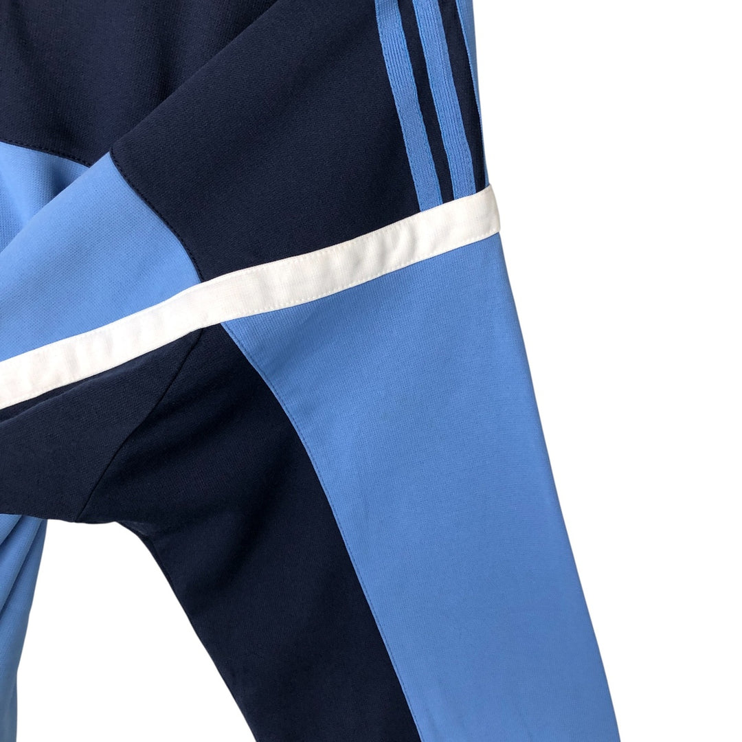 80'S Adidas adidas jersey hoodie track jacket men's XXL equivalent vintage cotton navy blue type Vintage Second Hand