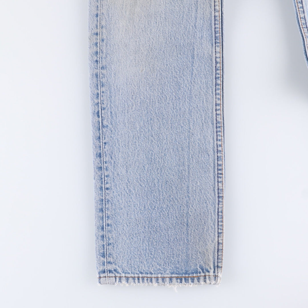 90'S Levi's 501-0115 Straight Denim Pants Made in USA Women's M (w27) Vintage cotton blue type Vintage Second Hand