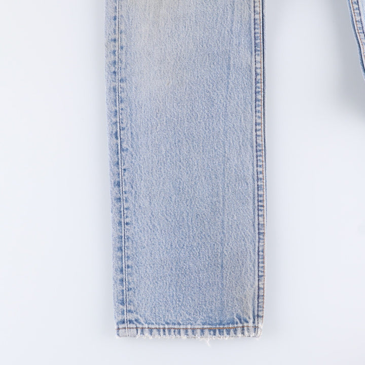 90'S Levi's 501-0115 Straight Denim Pants Made in USA Women's M (w27) Vintage cotton blue type Vintage Second Hand