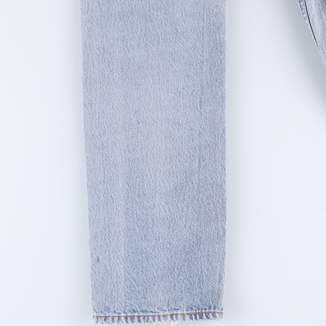 90'S Levi's 501-0115 Straight Denim Pants Made in USA Women's M (w27) Vintage cotton blue type Vintage Second Hand