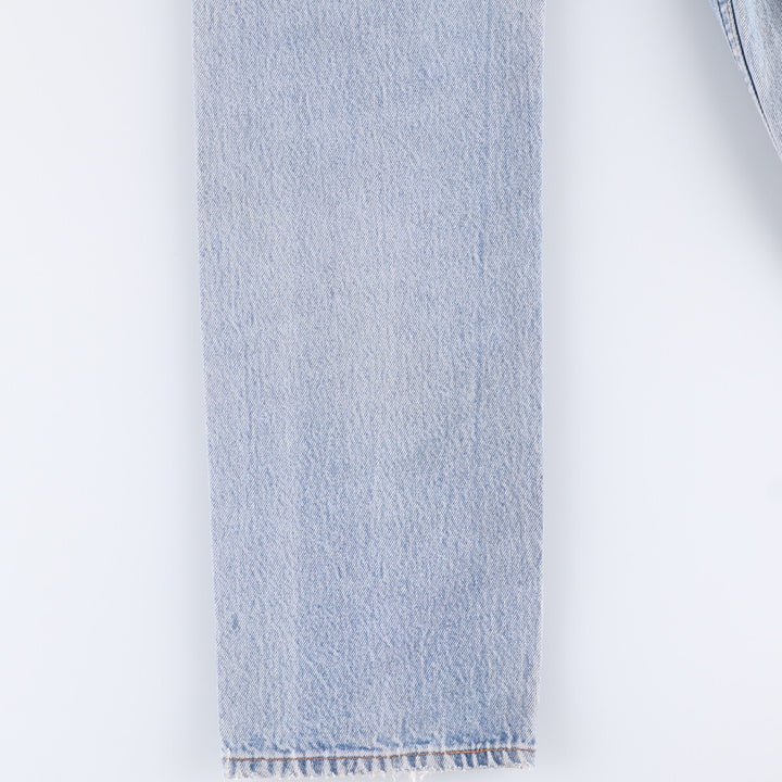 90'S Levi's 501-0115 Straight Denim Pants Made in USA Women's M (w27) Vintage cotton blue type Vintage Second Hand