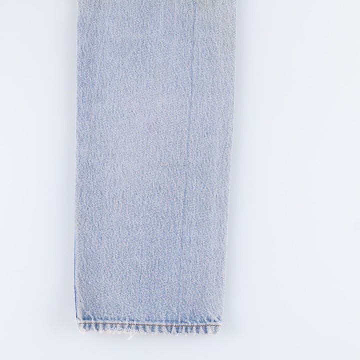 90'S Levi's 501-0115 Straight Denim Pants Made in USA Women's M (w27) Vintage cotton blue type Vintage Second Hand