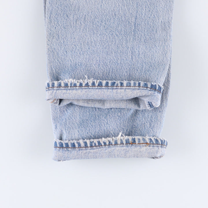 90'S Levi's 501-0115 Straight Denim Pants Made in USA Women's M (w27) Vintage cotton blue type Vintage Second Hand