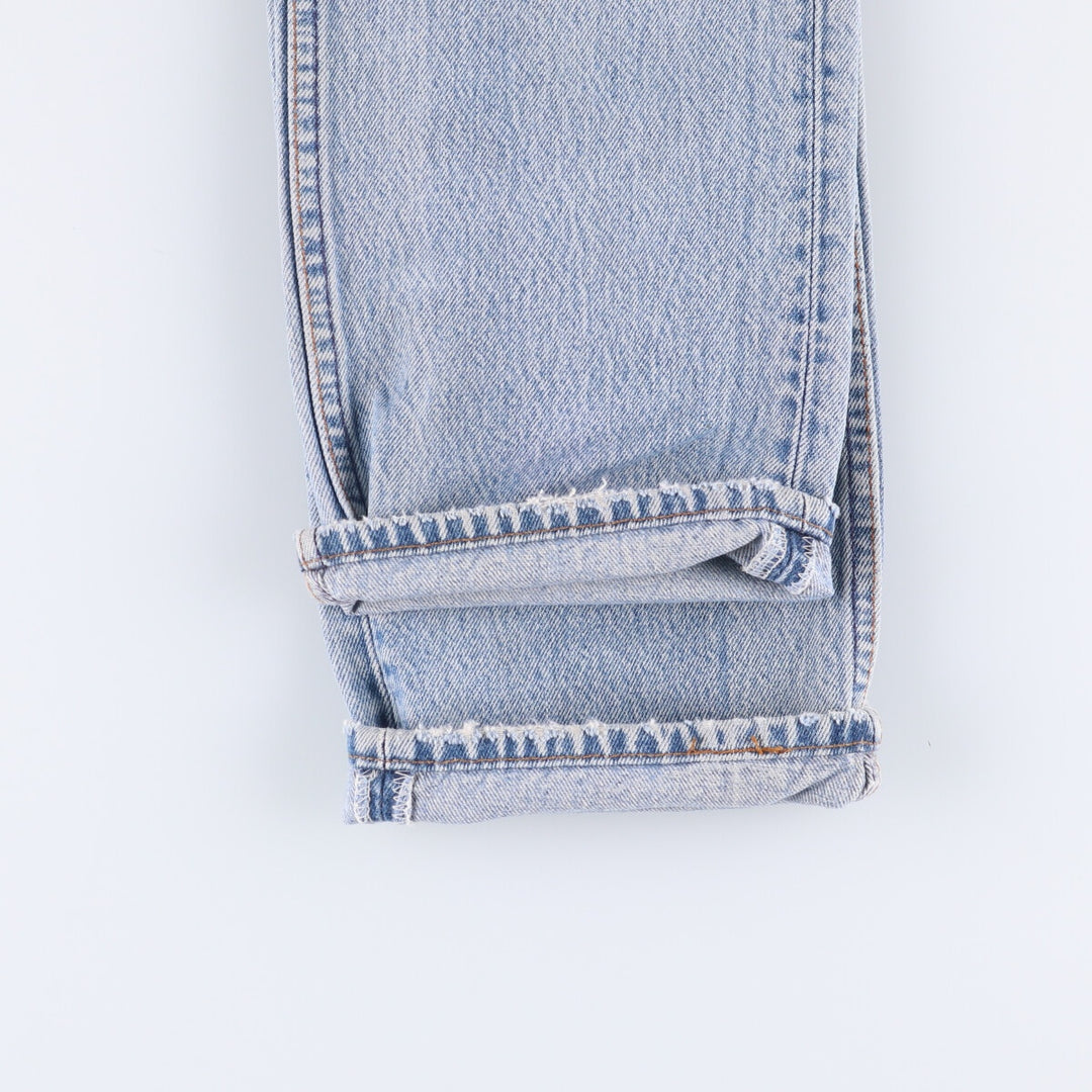 90'S Levi's 501-0115 Straight Denim Pants Made in USA Women's M (w27) Vintage cotton blue type Vintage Second Hand