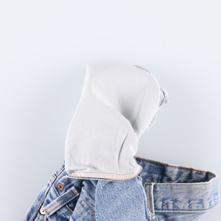 90'S Levi's 501-0115 Straight Denim Pants Made in USA Women's M (w27) Vintage cotton blue type Vintage Second Hand