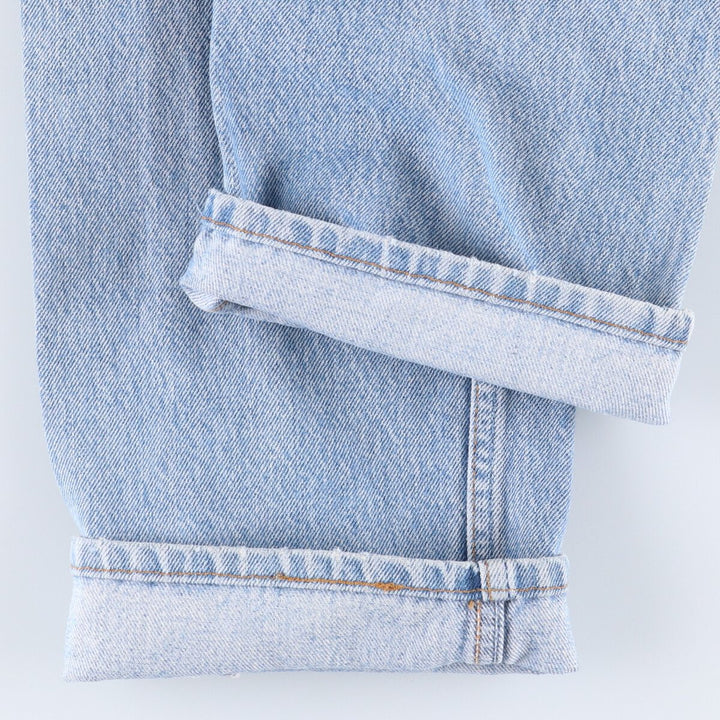 90'S Levi's 501-0193 Straight Denim Pants Made in USA Men's W29 Vintage cotton Blue type light blue Vintage Second Hand
