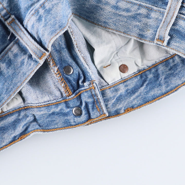 90'S Levi's 501-0193 Straight Denim Pants Made in USA Men's W32 Vintage cotton Blue type light blue Vintage Second Hand