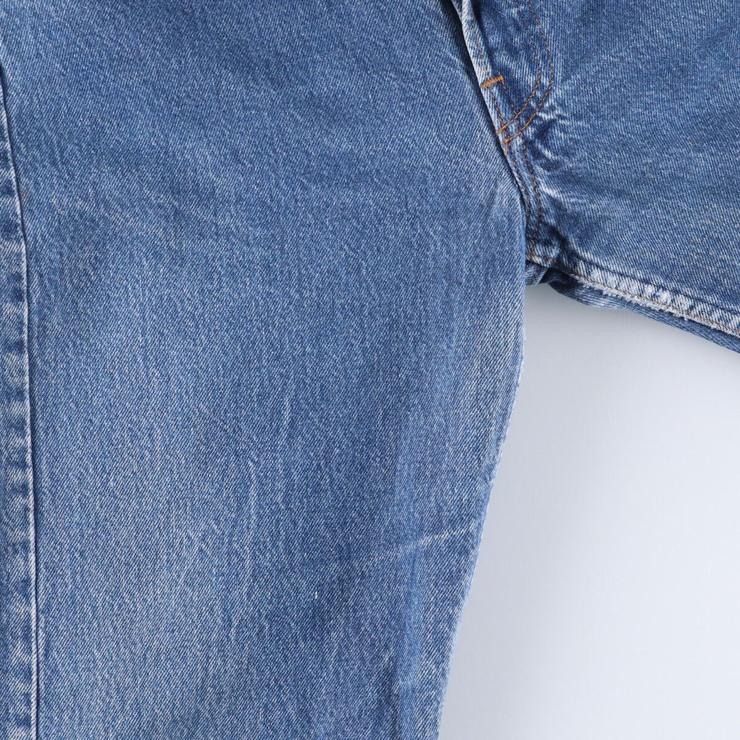 90'S Levi's 501-0115 Straight Denim Pants Made in USA Men's W32 Vintage cotton blue type Vintage Second Hand