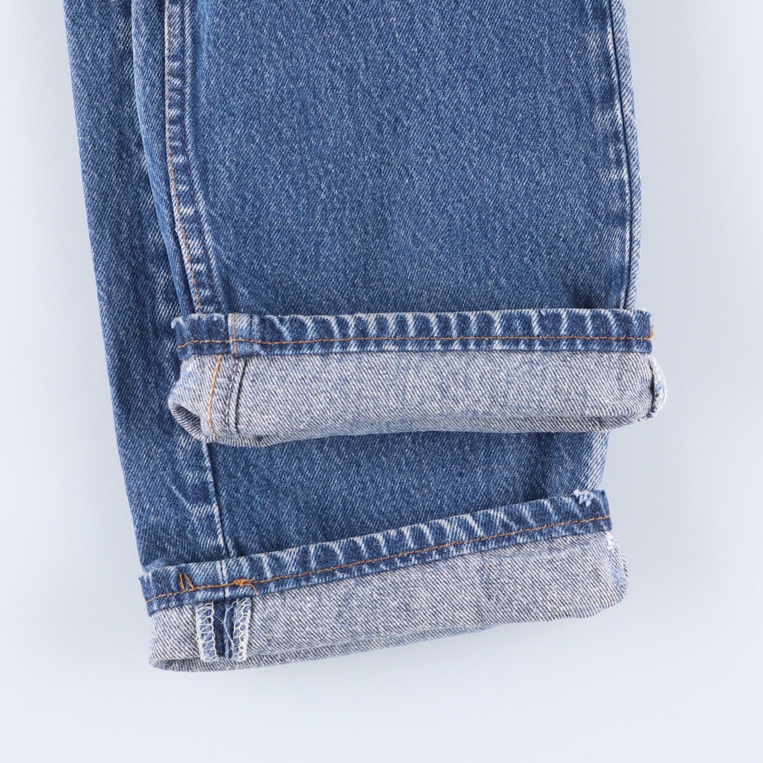 90'S Levi's 501-0115 Straight Denim Pants Made in USA Men's W32 Vintage cotton blue type Vintage Second Hand