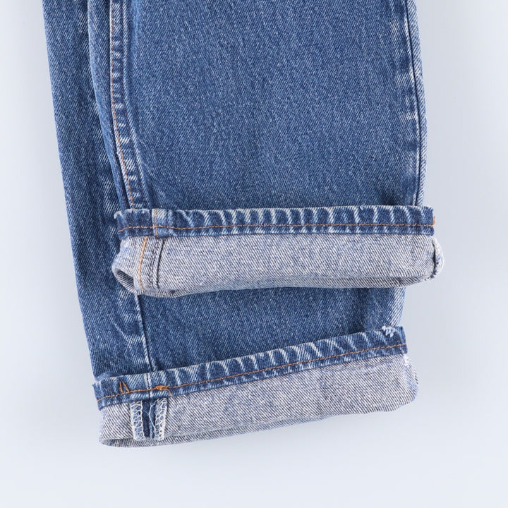 90'S Levi's 501-0115 Straight Denim Pants Made in USA Men's W32 Vintage cotton blue type Vintage Second Hand