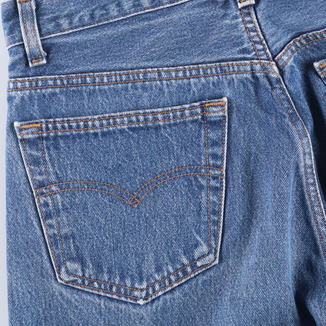 90'S Levi's 501-0115 Straight Denim Pants Made in USA Men's W32 Vintage cotton blue type Vintage Second Hand