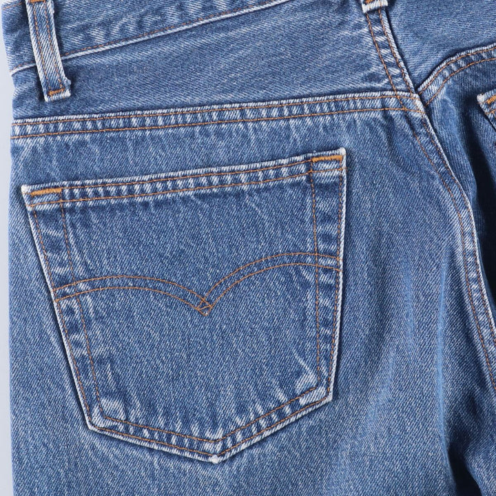 90'S Levi's 501-0115 Straight Denim Pants Made in USA Men's W32 Vintage cotton blue type Vintage Second Hand