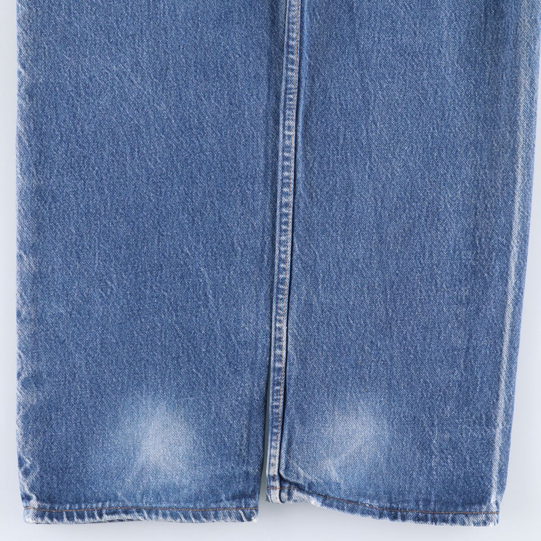 90'S Levi's 501-0115 Straight Denim Pants Made in USA Men's W32 Vintage cotton blue type Vintage Second Hand
