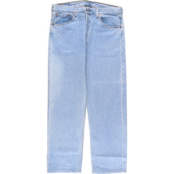 90'S Levi's 501-0134 Straight Denim Pants Made in USA Men's W32 Vintage cotton Blue type light blue Vintage Second Hand