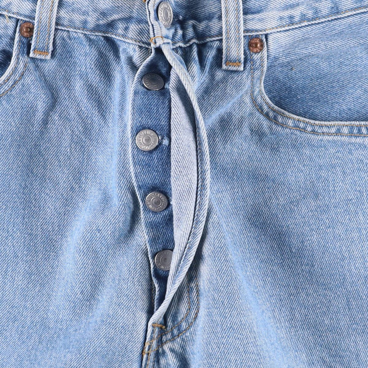 90'S Levi's 501-0134 Straight Denim Pants Made in USA Men's W32 Vintage cotton Blue type light blue Vintage Second Hand