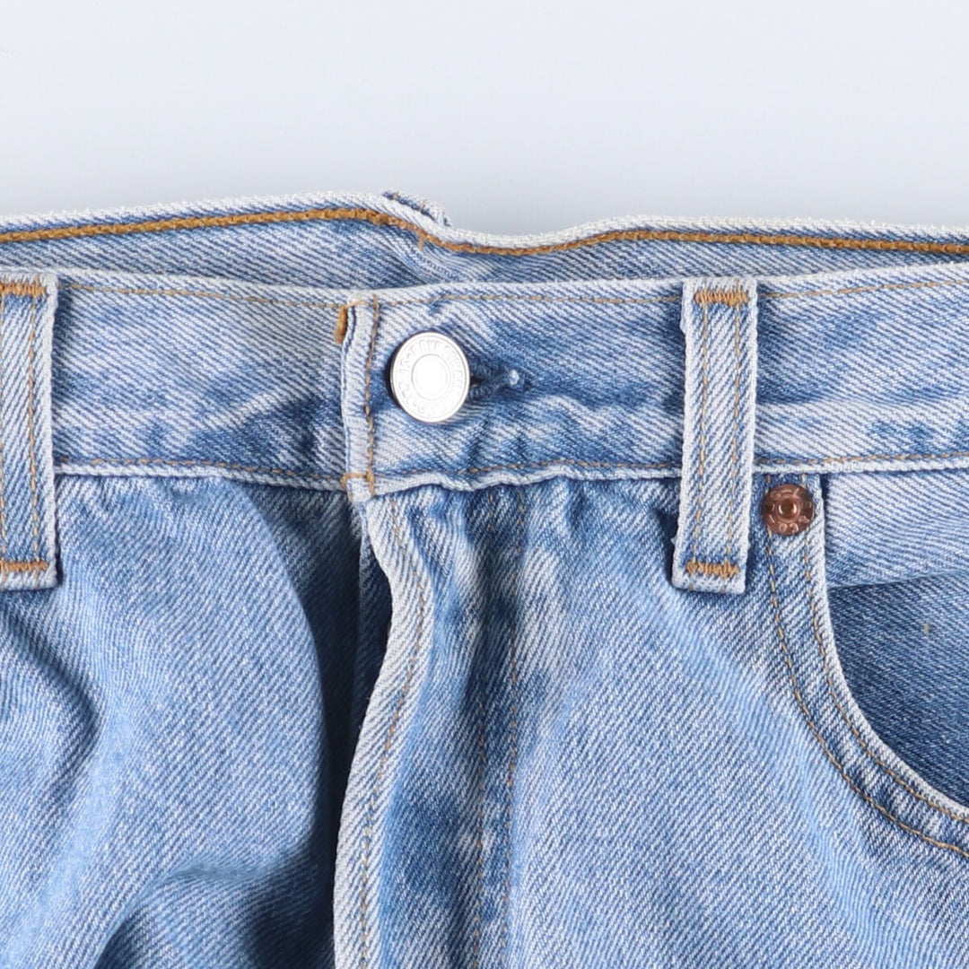 90'S Levi's 501-0134 Straight Denim Pants Made in USA Men's W32 Vintage cotton Blue type light blue Vintage Second Hand
