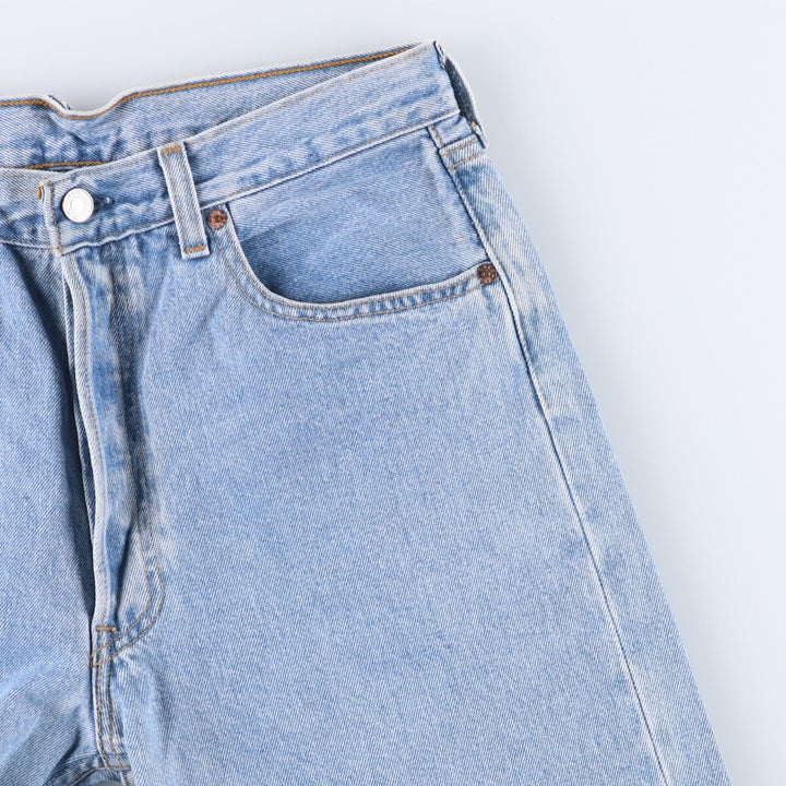 90'S Levi's 501-0134 Straight Denim Pants Made in USA Men's W32 Vintage cotton Blue type light blue Vintage Second Hand