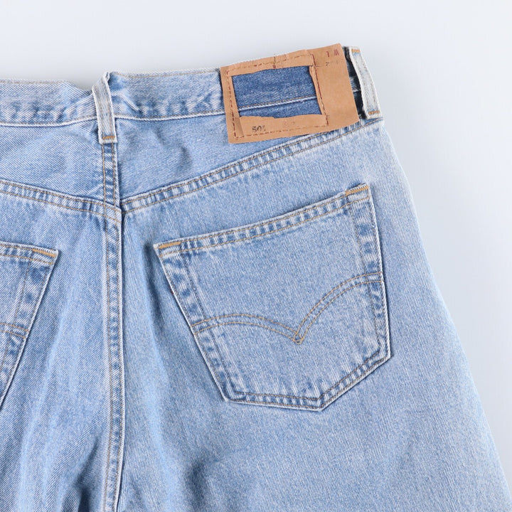 90'S Levi's 501-0134 Straight Denim Pants Made in USA Men's W32 Vintage cotton Blue type light blue Vintage Second Hand