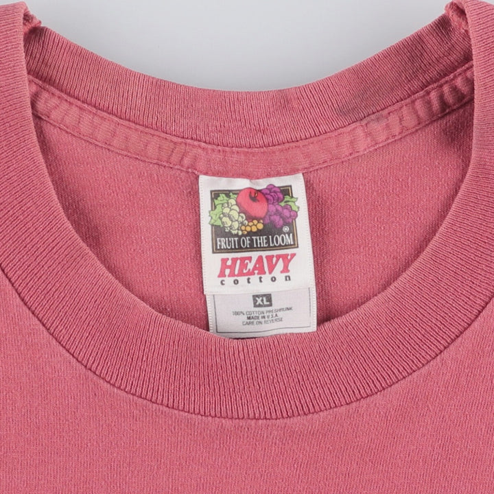 90's Fruit of the Loom Filter 96 TOUR Short Bus Tour Band T-Shirt Band T Made in USA Men's XL cotton pink type Vintage Second Hand