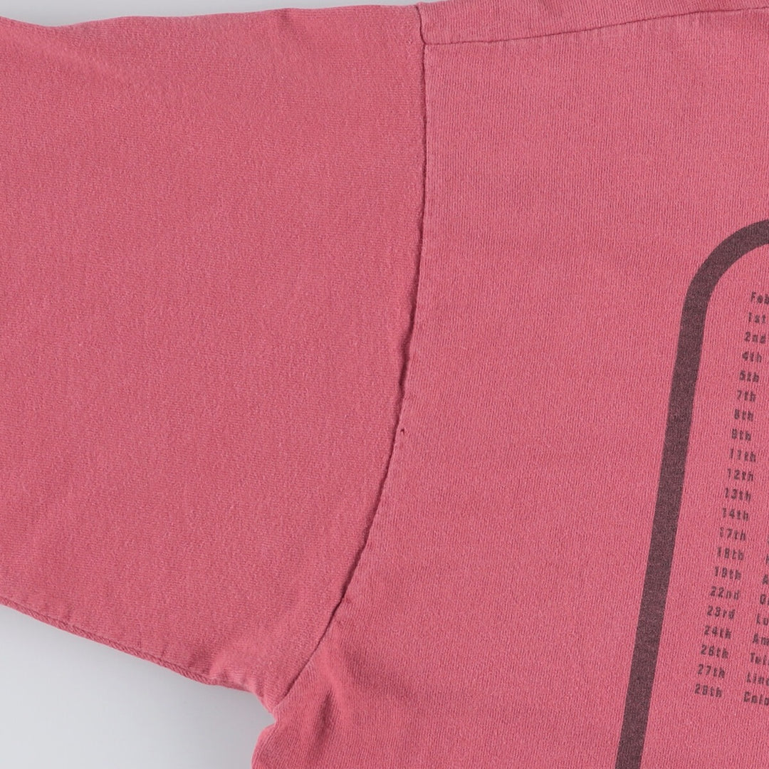 90's Fruit of the Loom Filter 96 TOUR Short Bus Tour Band T-Shirt Band T Made in USA Men's XL cotton pink type Vintage Second Hand