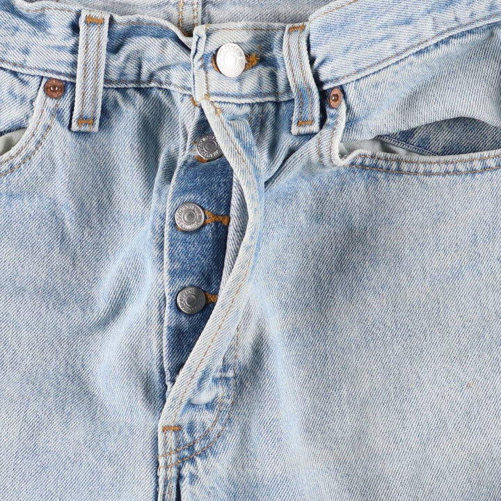90'S Levi's 501-0193 Straight Denim Pants Made in USA Men's W30 Vintage cotton blue type Vintage Second Hand