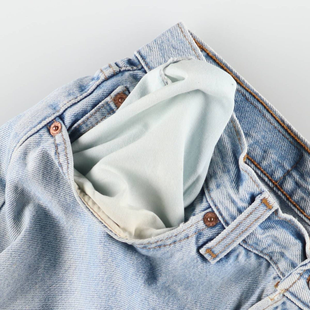 90'S Levi's 501-0193 Straight Denim Pants Made in USA Men's W30 Vintage cotton blue type Vintage Second Hand