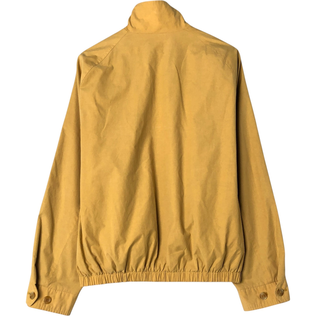 Burberry's Harrington Jacket Swing Top Men's XL cotton yellow type Vintage Second Hand