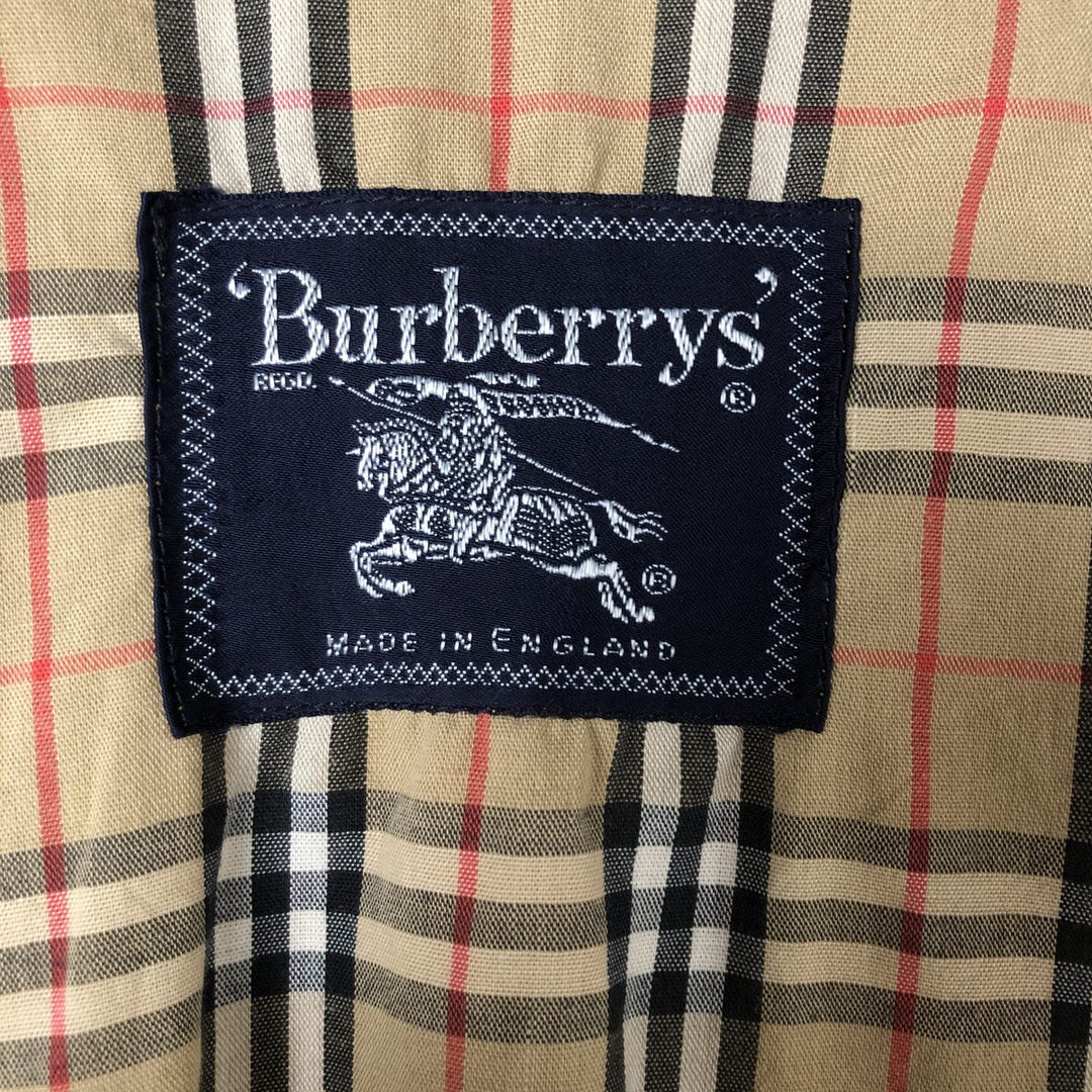 Burberry's Harrington Jacket Swing Top Men's XL cotton yellow type Vintage Second Hand