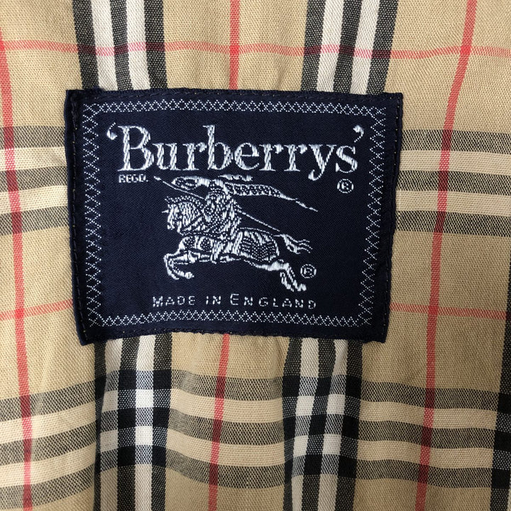 Burberry's Harrington Jacket Swing Top Men's XL cotton yellow type Vintage Second Hand
