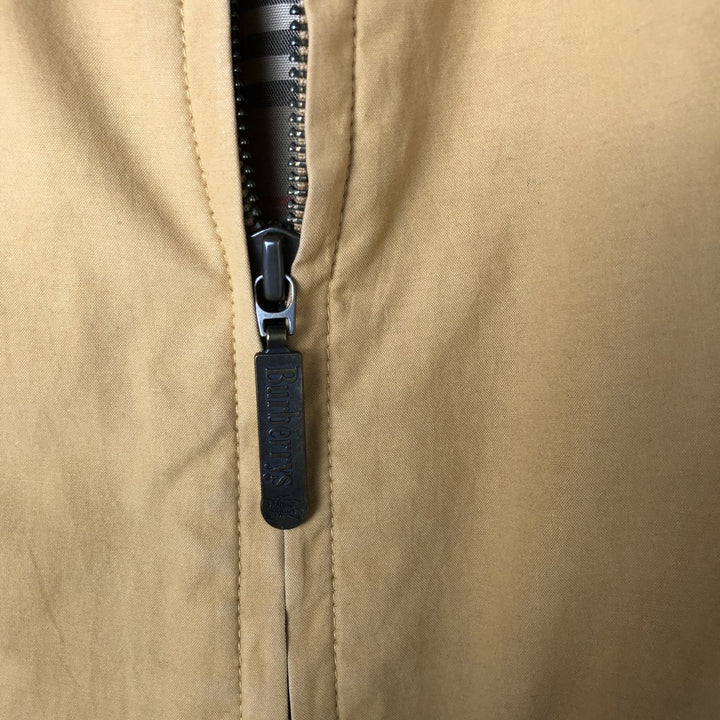 Burberry's Harrington Jacket Swing Top Men's XL cotton yellow type Vintage Second Hand