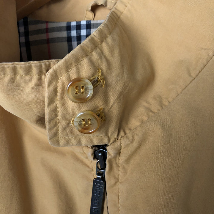 Burberry's Harrington Jacket Swing Top Men's XL cotton yellow type Vintage Second Hand