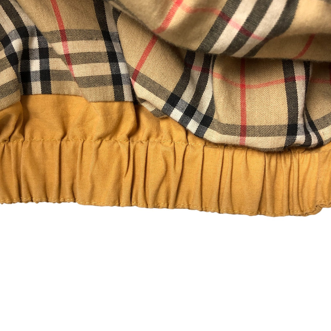 Burberry's Harrington Jacket Swing Top Men's XL cotton yellow type Vintage Second Hand