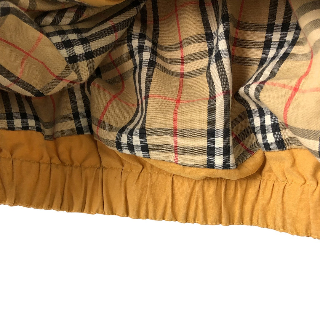 Burberry's Harrington Jacket Swing Top Men's XL cotton yellow type Vintage Second Hand