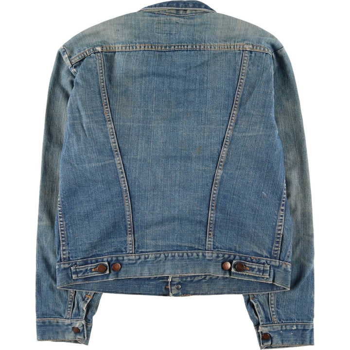 Vintage 70'S Wrangler denim jacket, made in the USA, size L for men unknown blue type Vintage Second Hand