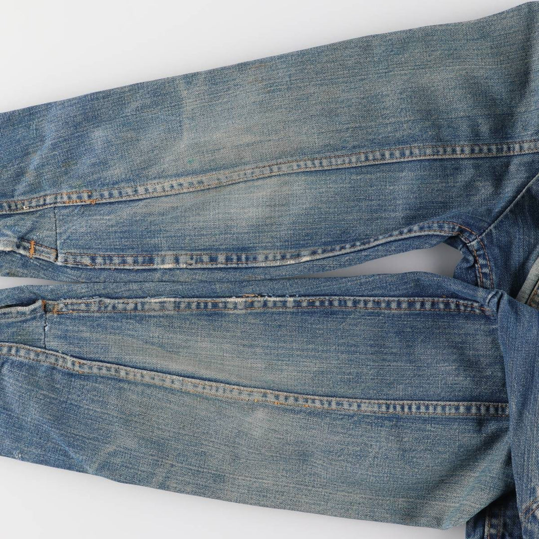 Vintage 70'S Wrangler denim jacket, made in the USA, size L for men unknown blue type Vintage Second Hand