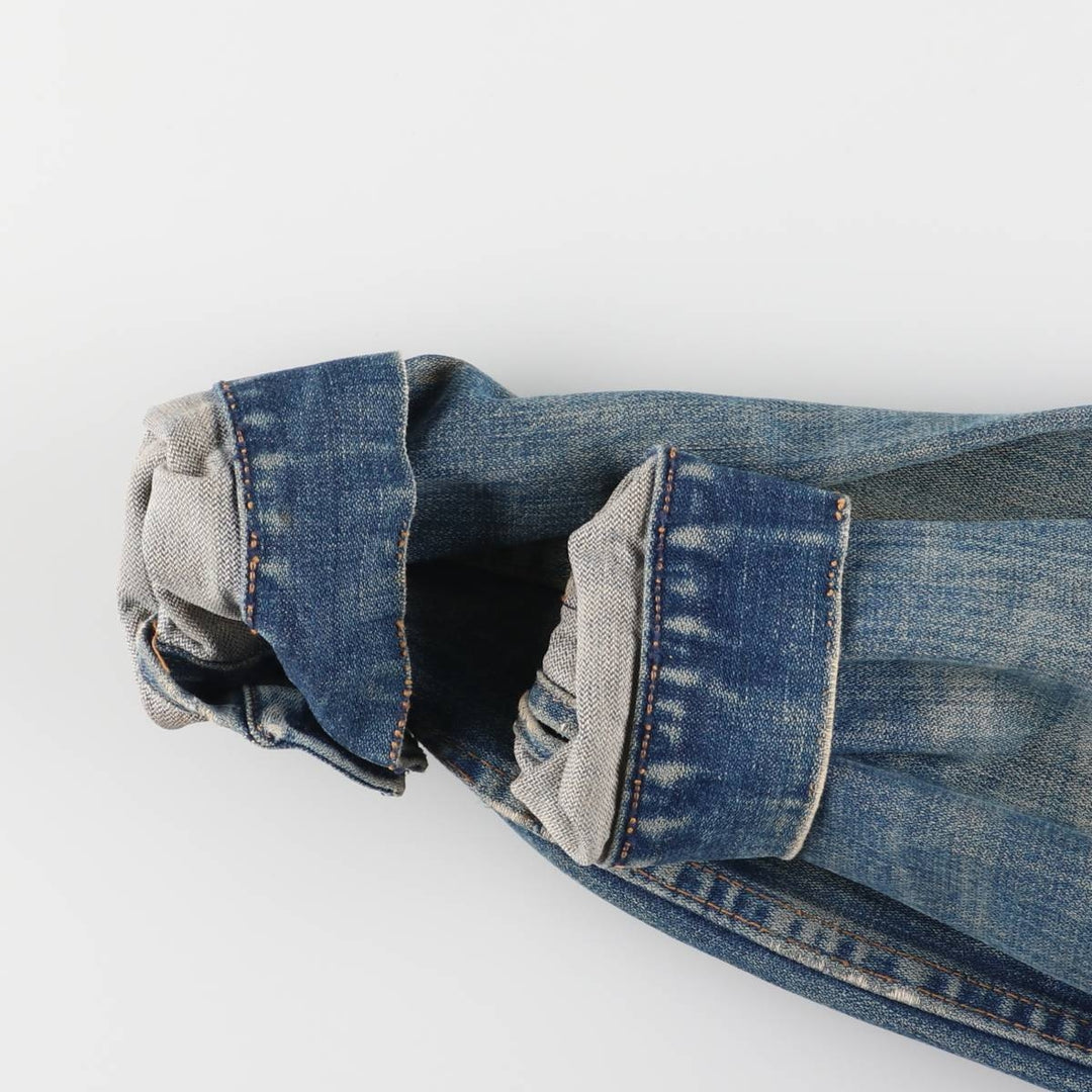 Vintage 70'S Wrangler denim jacket, made in the USA, size L for men unknown blue type Vintage Second Hand