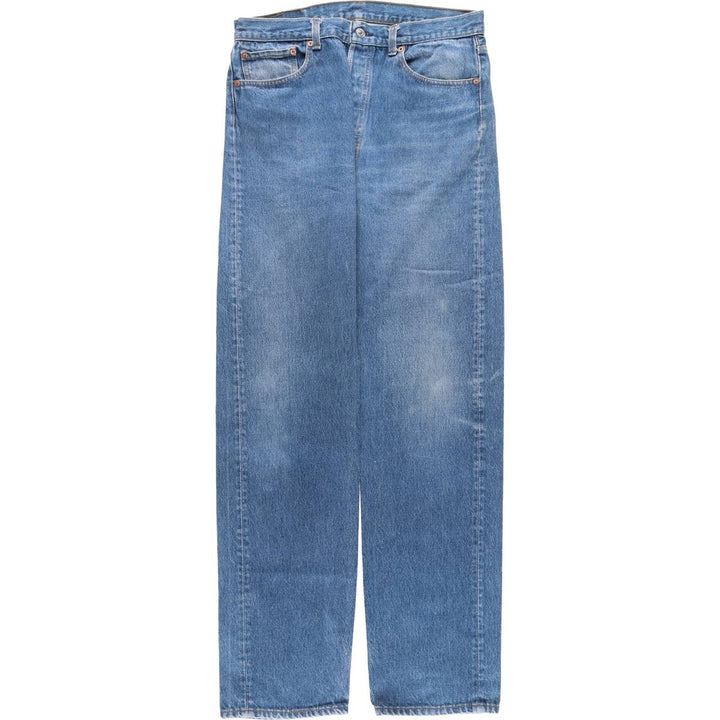 90'S Levi's 501-0117 Straight Denim Pants Made in USA Men's W34 Vintage cotton blue type Vintage Second Hand