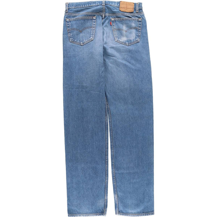 90'S Levi's 501-0117 Straight Denim Pants Made in USA Men's W34 Vintage cotton blue type Vintage Second Hand