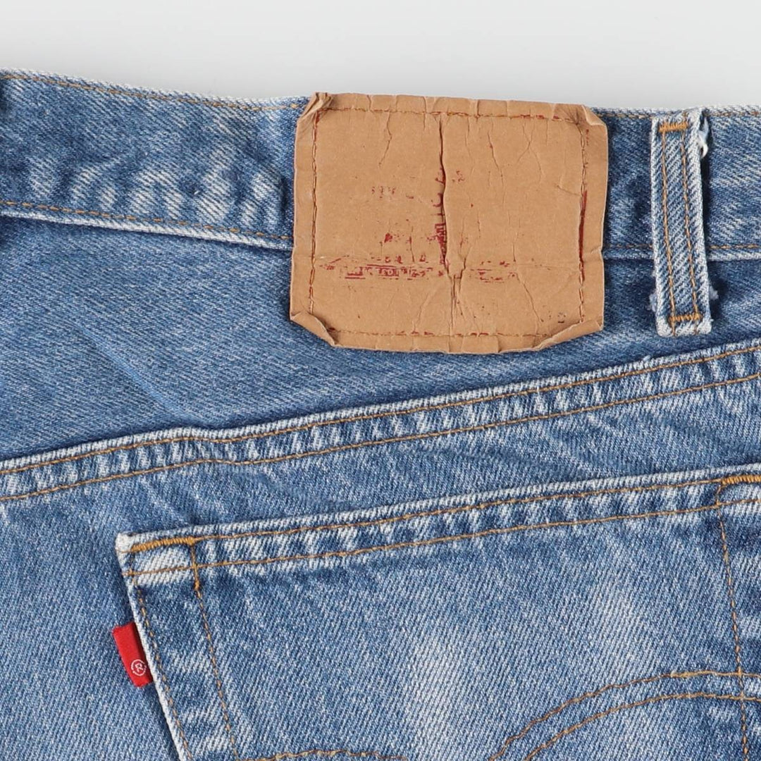 90'S Levi's 501-0117 Straight Denim Pants Made in USA Men's W34 Vintage cotton blue type Vintage Second Hand