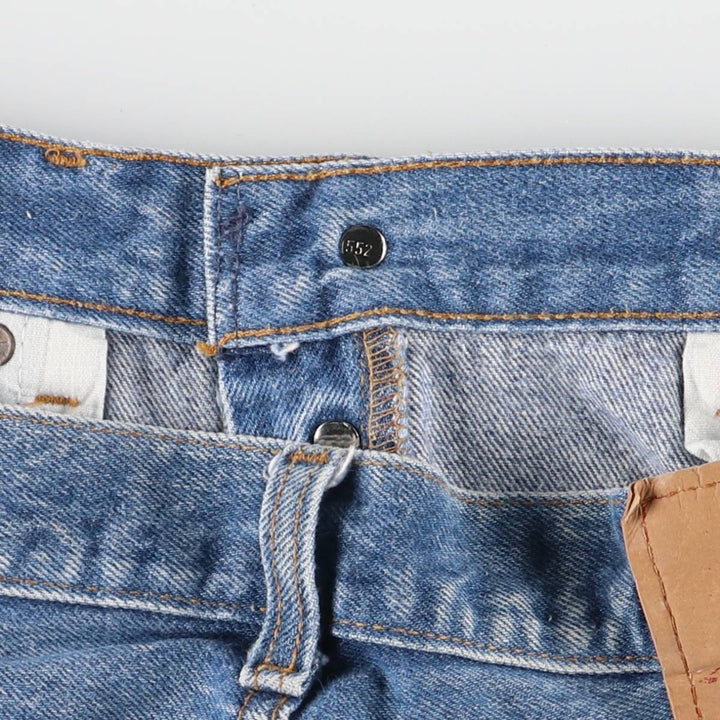 90'S Levi's 501-0117 Straight Denim Pants Made in USA Men's W34 Vintage cotton blue type Vintage Second Hand