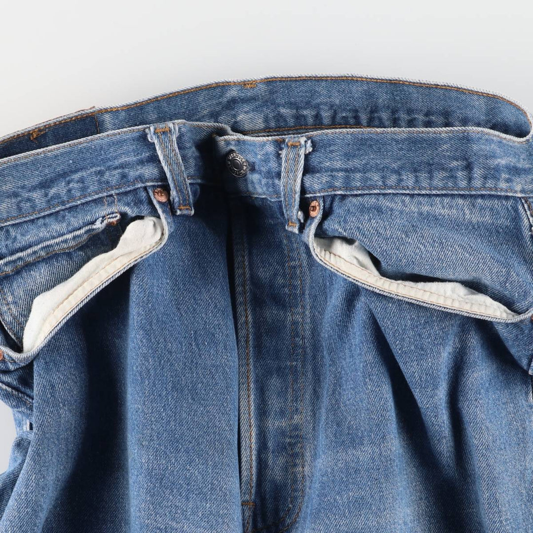 90'S Levi's 501-0117 Straight Denim Pants Made in USA Men's W34 Vintage cotton blue type Vintage Second Hand