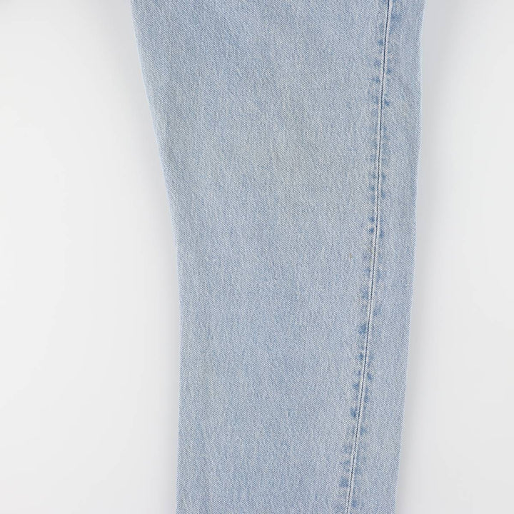 90'S Levi's 6501-0133 Straight Denim Pants Made in USA Women's XL (w31) Vintage cotton Blue type light blue Vintage Second Hand