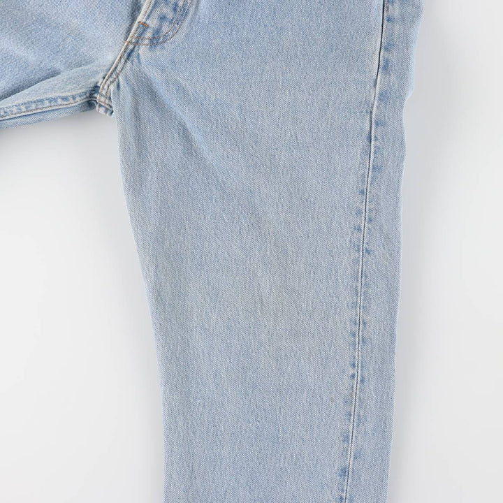 90'S Levi's 6501-0133 Straight Denim Pants Made in USA Women's XL (w31) Vintage cotton Blue type light blue Vintage Second Hand