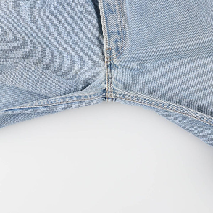 90'S Levi's 6501-0133 Straight Denim Pants Made in USA Women's XL (w31) Vintage cotton Blue type light blue Vintage Second Hand
